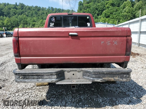 1995 Ford F-150 with VIN 1FTEX14N4PKB22128, listed as a Copart auction lot 79617254 with 0 mi miles and Clean Title. Bid and sale history available at carsss.com. Image 6.