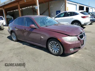 2009 BMW 3 Series 328i xDrive with VIN WBAPK73589A451495, listed as a Copart auction lot 61677195 with 113,144 mi miles and Salvage title. Bid and sale history available at DreamBid. Image 4.