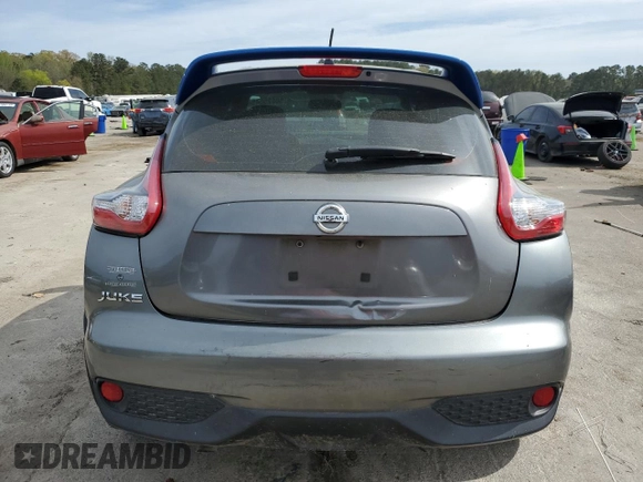 2015 Nissan Juke S with VIN JN8AF5MR3FT509553, listed as a Copart auction lot 50625545 with 156,593 mi miles and Salvage Title. Bid and sale history available at carsss.com. Image 6.
