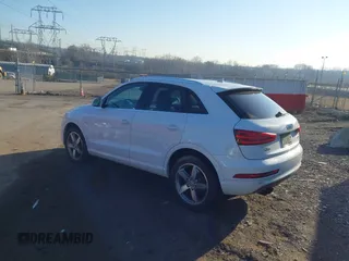 2015 Audi Q3 Premium Plus with VIN WA1EFCFS9FR012788, listed as a IAAI auction lot 41655224 with 129,080 mi miles and . Bid and sale history available at DreamBid. Image 3.