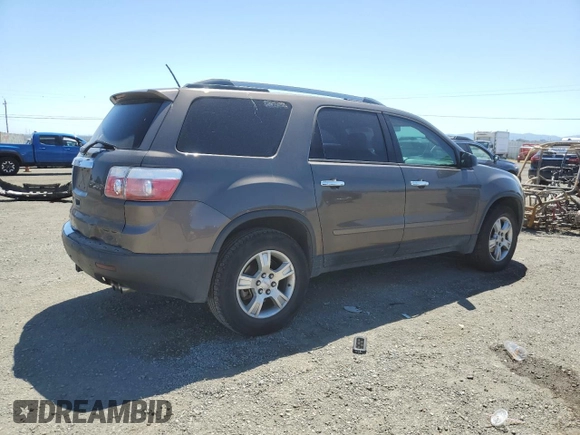 2012 GMC Acadia SLE z VIN 1GKKRPED5CJ206534, wystawiony jako Copart lot #54704165 z przebiegiem 174 956 mil mil oraz Szkoda całkowita • Salvage title. Historia ofert i sprzedaży dostępna na DreamBid. Obrazek 3.