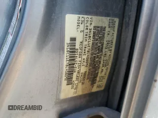 2008 Nissan Versa 1.8 S with VIN 3N1BC11E78L408092, listed as a Copart auction lot 47523565 with 170,580 mi miles and Salvage Title. Bid and sale history available at carsss.com. Image 12.