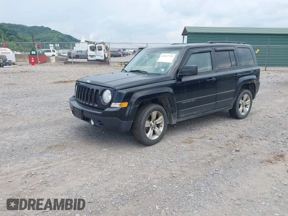 2014 Jeep Patriot Latitude with VIN 1C4NJRFB0ED892203, listed as a IAAI auction lot 42617739 with 100,607 mi miles and . Bid and sale history available at DreamBid. Image 2.
