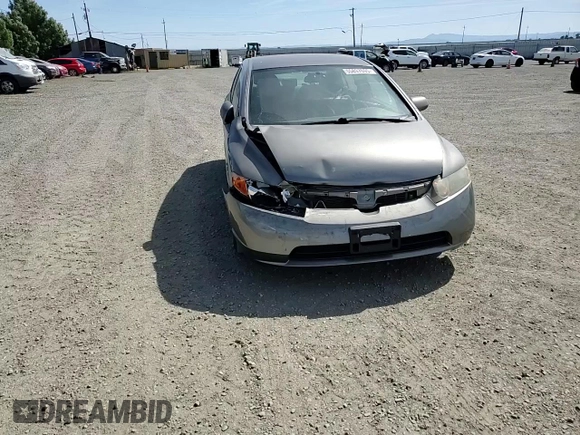 2008 Honda Civic LX with VIN 2HGFA16518H318976, listed as a Copart auction lot 55897095 with 183,864 mi miles and Salvage Title. Bid and sale history available at DreamBid. Image 13.