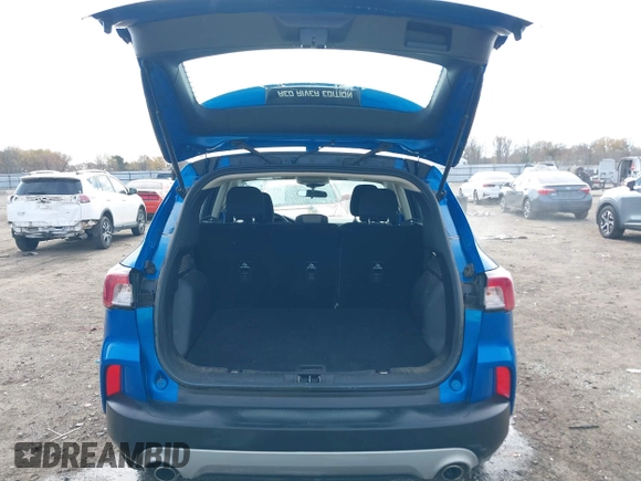 2020 Ford Escape S with VIN 1FMCU0F6XLUA23677, listed as a IAAI auction lot 41076948 with 105,124 mi miles and . Bid and sale history available at carsss.com. Image 17.