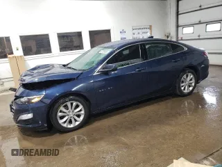 2020 Chevrolet Malibu LT with VIN 1G1ZD5STXLF057851, listed as a Copart auction lot 52792405 with 185,531 mi miles and Salvage Title. Bid and sale history available at DreamBid. Image 1.