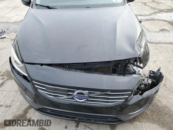 2015 Volvo S60 T5 Platinum with VIN YV1612TM5F1341358, listed as a Copart auction lot 46042365 with 0 mi miles and Salvage Title. Bid and sale history available at carsss.com. Image 11.