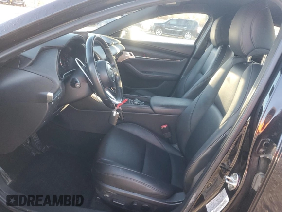 2020 Mazda 3 Preferred with VIN JM1BPBMM2L1169805, listed as a Copart auction lot 81674524 with 55,074 mi miles and Salvage title. Bid and sale history available at DreamBid. Image 7.