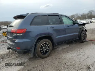 2021 Jeep Grand Cherokee Trailhawk with VIN 1C4RJFLT7MC606333, listed as a Copart auction lot 47632745 with 51,582 mi miles and Salvage Title. Bid and sale history available at carsss.com. Image 3.