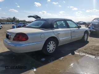 1999 Lincoln Continental with VIN 1LNHM97V1XY610090, listed as a Copart auction lot 50447685 with 105,375 mi miles and Clean Title. Bid and sale history available at DreamBid. Image 3.