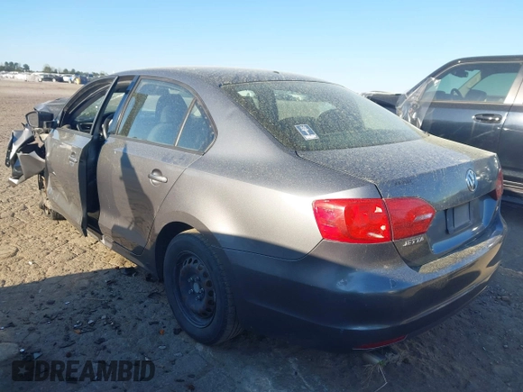 2012 Volkswagen Jetta Sedan S w/Sunroof with VIN 3VW2K7AJ5CM321646, listed as a IAAI auction lot 41888643 with 102,378 mi miles. Bid and sale history available at carsss.com. Image 3.