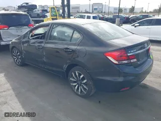 2014 Honda Civic Sedan EX-L with VIN 19XFB2F9XEE209282, listed as a IAAI auction lot 41688220 with 152,681 mi miles. Bid and sale history available at carsss.com. Image 3.
