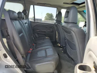 2005 Honda Pilot EX-L with VIN 2HKYF18505H500452, listed as a Copart auction lot 57552535 with 282,733 mi miles and Salvage title. Bid and sale history available at DreamBid. Image 11.