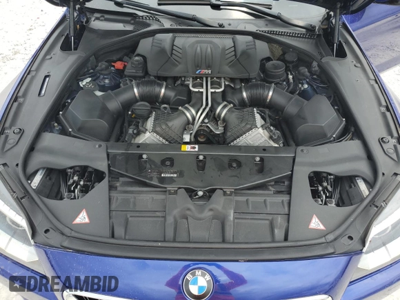 2013 BMW M6 z VIN WBSLZ9C53DDZ78160, wystawiony jako Copart lot #51946585 z przebiegiem 39 260 mil mil oraz Nie do naprawy • Non repairable. Historia ofert i sprzedaży dostępna na DreamBid. Obrazek 11.