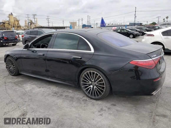 2022 Mercedes-Benz S 580 z VIN W1K6G7GB7NA098554, wystawiony jako Copart lot #53530745 z przebiegiem 41 316 mil mil oraz Szkoda całkowita • Salvage title. Historia ofert i sprzedaży dostępna na DreamBid. Obrazek 2.