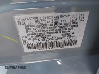 2024 Nissan Sentra SV с VIN 3N1AB8CV5RY365008, выставлен на аукционе IAAI как лот 42211995 с пробегом 4 406 миль миль и . История ставок и продаж доступна на DreamBid. Изображение 9.