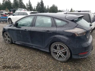 2017 Ford Focus ST with VIN 1FADP3L90HL317446, listed as a Copart auction lot 86165304 with 129,389 mi miles and Salvage Title. Bid and sale history available at carsss.com. Image 2.