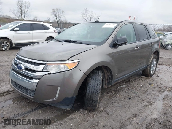 2013 Ford Edge SEL with VIN 2FMDK3JC7DBC80800, listed as a IAAI auction lot 42016037 with 189,746 mi miles. Bid and sale history available at carsss.com. Image 2.
