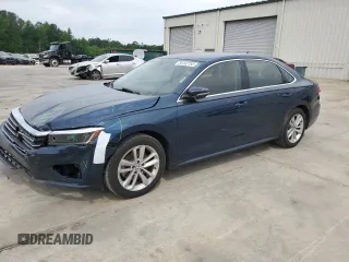 2020 Volkswagen Passat SE with VIN 1VWSA7A33LC016992, listed as a Copart auction lot 54192755 with 91,918 mi miles and Salvage title. Bid and sale history available at DreamBid. Image 1.