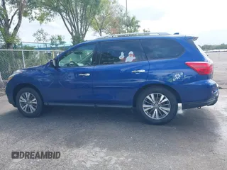 2019 Nissan Pathfinder SV with VIN 5N1DR2MN7KC619975, listed as a IAAI auction lot 39309211 with 120,658 mi miles and . Bid and sale history available at DreamBid. Image 14.