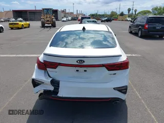 2021 Kia Forte GT-Line with VIN 3KPF34AD0ME393490, listed as a IAAI auction lot 42338272 with 23,101 mi miles and . Bid and sale history available at DreamBid. Image 16.