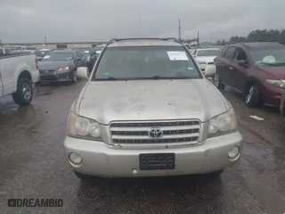 2002 Toyota Highlander with VIN JTEHF21A320057652, listed as a IAAI auction lot 41554711 with 1 mi miles. Bid and sale history available at carsss.com. Image 6.