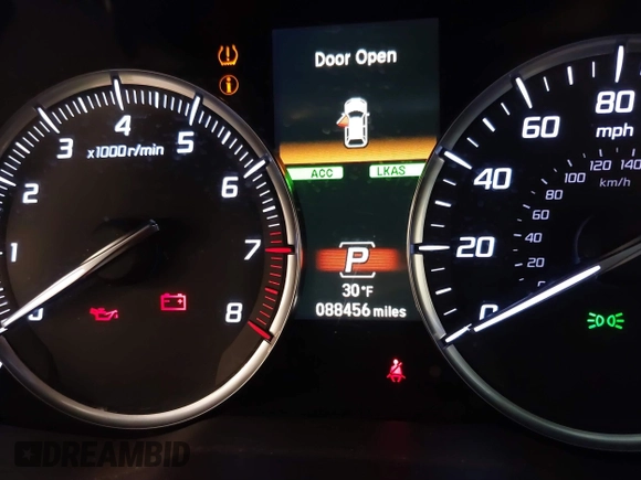 2019 Acura MDX with VIN 5J8YD4H30KL004260, listed as a IAAI auction lot 41359371 with 88,456 mi miles. Bid and sale history available at carsss.com. Image 15.