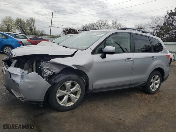 2014 Subaru Forester 2.5i Premium with VIN JF2SJAECXEH432507, listed as a Copart auction lot 50586085 with 112,113 mi miles and Salvage Title. Bid and sale history available at carsss.com. Image 1.