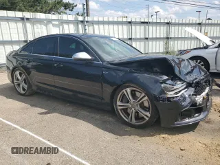 2014 Audi S6 Prestige with VIN WAUF2AFC2EN091890, listed as a Copart auction lot 61323994 with 138,517 mi miles and Salvage Title. Bid and sale history available at carsss.com. Image 4.