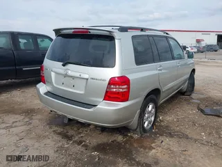 2003 Toyota Highlander with VIN JTEHF21A630113875, listed as a IAAI auction lot 41655326 with 190,167 mi miles. Bid and sale history available at carsss.com. Image 4.