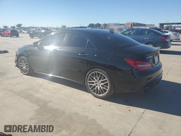 2018 Mercedes-Benz CLA with VIN WDDSJ5CB2JN534594, listed as a Copart auction lot 81325424 with 81,054 mi miles and Salvage Title. Bid and sale history available at carsss.com. Image 2.