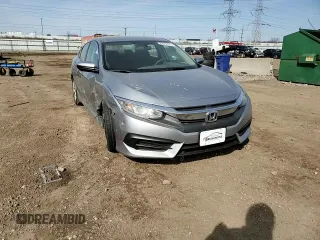 2016 Honda Civic LX with VIN 19XFC2F58GE049321, listed as a Copart auction lot 48092535 with 145,326 mi miles and Salvage Title. Bid and sale history available at carsss.com. Image 10.