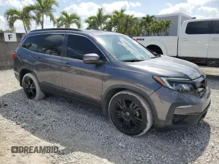 2021 Honda Pilot Special Edition with VIN 5FNYF5H21MB037702, listed as a Copart auction lot 54439445 with 55,410 mi miles and Salvage Title. Bid and sale history available at DreamBid. Image 4.