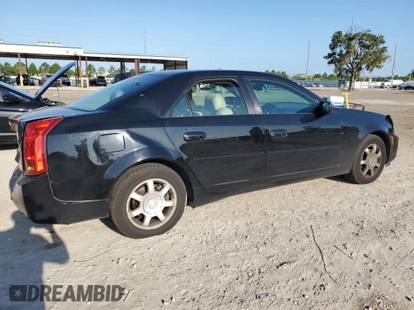 2003 Cadillac CTS with VIN 1G6DM57N730133575, listed as a Copart auction lot 67839964 with 134,877 mi miles and Salvage Title. Bid and sale history available at carsss.com. Image 3.