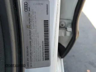 2014 Audi A6 Premium Plus with VIN WAUFMAFC5EN045299, listed as a Copart auction lot 59783855 with 117,488 mi miles and Clean title. Bid and sale history available at DreamBid. Image 12.