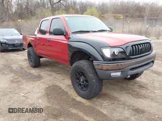2002 Toyota Tacoma PreRunner with VIN 5TEGN92NX2Z101689, listed as a IAAI auction lot 41919352 with 201,834 mi miles and . Bid and sale history available at DreamBid. Image 1.