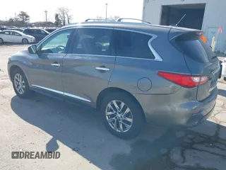 2015 Infiniti QX60 with VIN 5N1AL0MM4FC536249, listed as a IAAI auction lot 41964281 with 148,851 mi miles and . Bid and sale history available at DreamBid. Image 3.