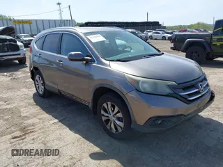 2012 Honda CR-V EX-L z VIN 5J6RM4H73CL012564, wystawiony jako IAAI lot #42156438 z przebiegiem 165 346 mil mil oraz . Historia ofert i sprzedaży dostępna na DreamBid. Obrazek 1.