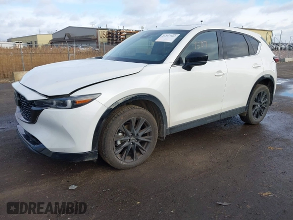 2024 Mazda CX-5 2.5 Carbon Turbo with VIN JM3KFBAY5R0425970, listed as a IAAI auction lot 41187507 with 8,851 mi miles. Bid and sale history available at carsss.com. Image 17.