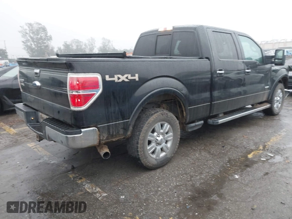 2012 Ford F-150 XL with VIN 1FTFW1ET4CKE34707, listed as a IAAI auction lot 41734865 with 193,275 mi miles. Bid and sale history available at carsss.com. Image 4.