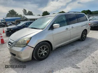 2007 Honda Odyssey Touring with VIN 5FNRL38817B071987, listed as a Copart auction lot 63314085 with 288,798 mi miles and Salvage title. Bid and sale history available at DreamBid. Image 1.