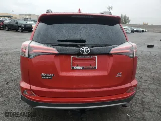 2017 Toyota RAV4 SE with VIN 2T3JFREV3HW588074, listed as a Copart auction lot 45357155 with 107,877 mi miles and Salvage Title. Bid and sale history available at carsss.com. Image 6.