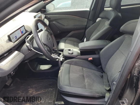 2024 Ford Mustang Mach-E GT with VIN 3FMTK4SX8RMA27672, listed as a Copart auction lot 45042135 with 2,123 mi miles and Salvage Title. Bid and sale history available at DreamBid. Image 7.