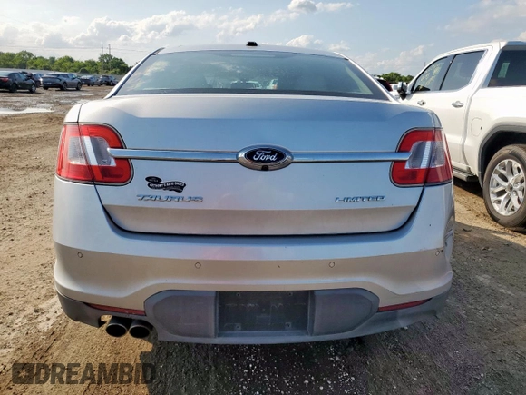 2012 Ford Taurus Limited with VIN 1FAHP2FW8CG109362, listed as a Copart auction lot 58862225 with 197,539 mi miles and Salvage title. Bid and sale history available at DreamBid. Image 6.
