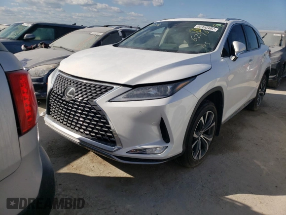 2022 Lexus RX with VIN 2T2HZMAA8NC245144, listed as a Copart auction lot 62462492 with 0 mi miles. Bid and sale history available at carsss.com. Image 2.
