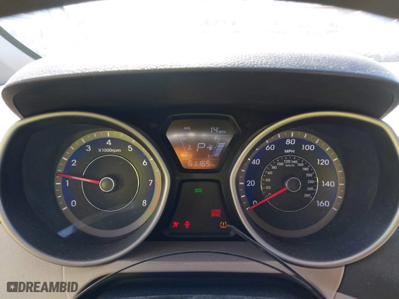 2016 Hyundai Elantra Value Edition with VIN KMHDH4AE2GU477376, listed as a IAAI auction lot 41686995 with 61,165 mi miles. Bid and sale history available at carsss.com. Image 7.