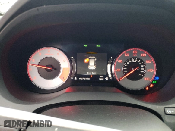 2020 Acura RDX w/A-Spec Pkg with VIN 5J8TC2H68LL037147, listed as a Copart auction lot 81382204 with 52,702 mi miles and Salvage title. Bid and sale history available at DreamBid. Image 9.