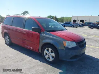 2013 Dodge Grand Caravan SXT with VIN 2C4RDGBG5DR615041, listed as a IAAI auction lot 42048466 with 69,491 mi miles. Bid and sale history available at carsss.com. Image 1.