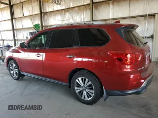 2020 Nissan Pathfinder SV with VIN 5N1DR2BN4LC595722, listed as a Copart auction lot 61621195 with 104,110 mi miles and Salvage title. Bid and sale history available at DreamBid. Image 2.