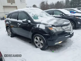 2007 Acura MDX Tech Pkg with VIN 2HNYD28307H553443, listed as a IAAI auction lot 41505317 with 255,688 mi miles. Bid and sale history available at carsss.com. Image 1.